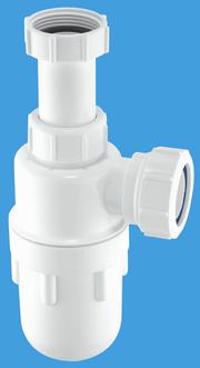 McAlpine A10A Adjustable Height Bottle Trap 1.25" or 1 - 1/4"(32mm) for bathroom basins - Getplumb