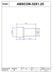 McAlpine ABS to Solvent Adaptor D.32mm x 1.25" | ABSCON - Getplumb