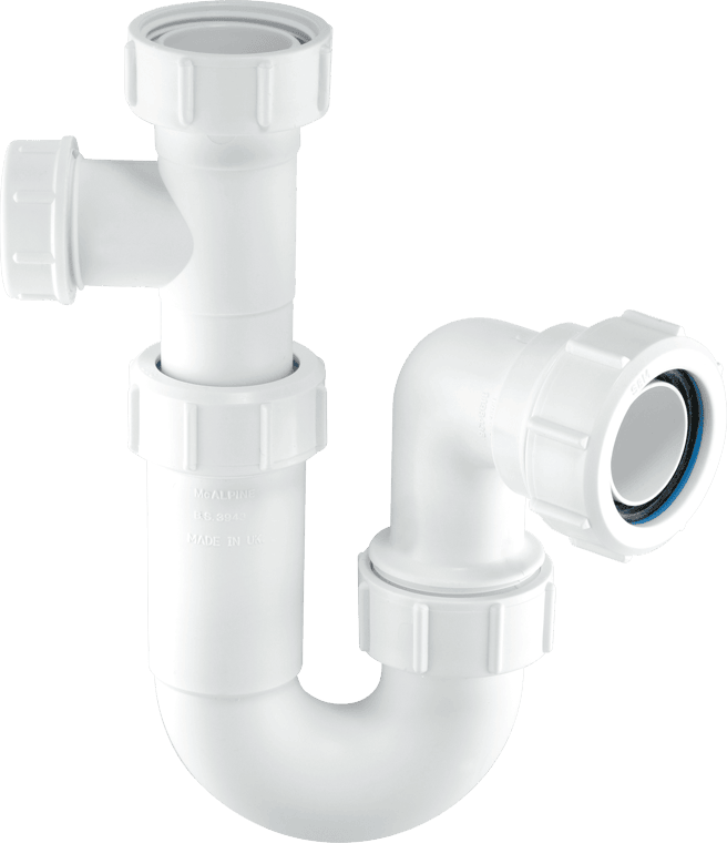 McAlpine ASA10SP Adjustable P Trap with Condense Connection 1.2 - Getplumb
