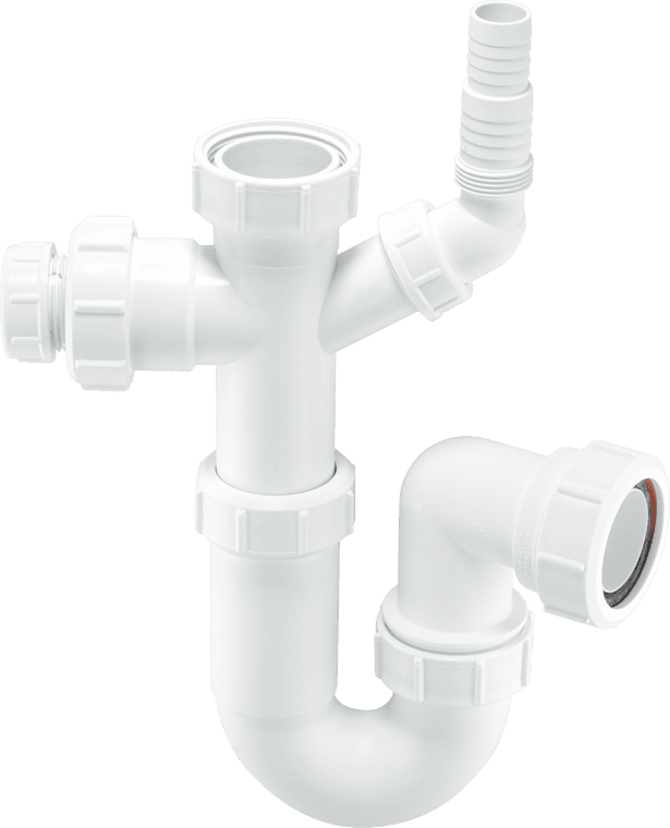 McAlpine ASC10CO Adjustable P Trap with Condense Connection 1.5 - Getplumb