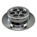 McAlpine Bath Overflow Grid - Chrome - Plated - BATHGRIDCP - Getplumb