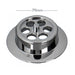 McAlpine Bath Overflow Grid - Chrome - Plated - BATHGRIDCP - Getplumb