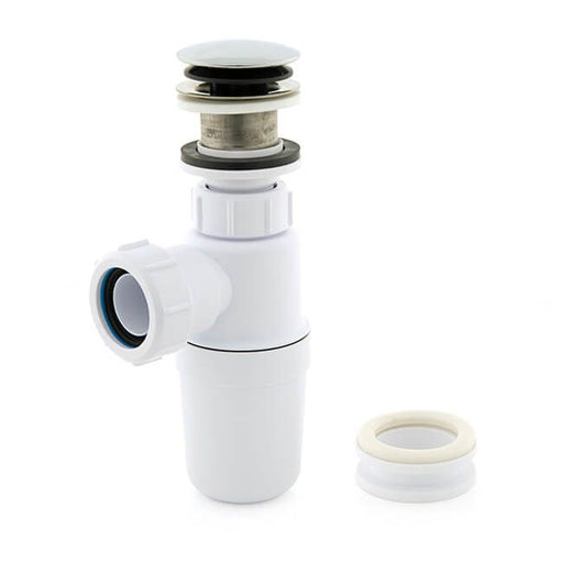McAlpine BK1 All in One Fast Fix Basin Clicker Waste with Bottle Trap - Getplumb