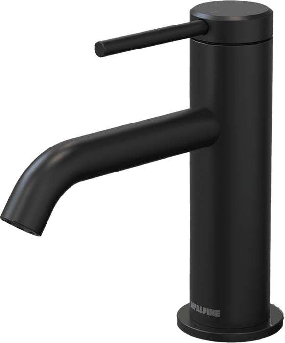 McAlpine BMKMB Kelvin Basin Mixer Tap Black - Getplumb