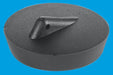 McAlpine BP5 2" Black PVC Plug - Getplumb