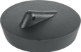 McAlpine BP5 2" Black PVC Plug - Getplumb