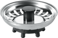 McAlpine BSKTOP Stainless Steel Basket Strainer Plug | Rubber Sealed | 80mm - Getplumb
