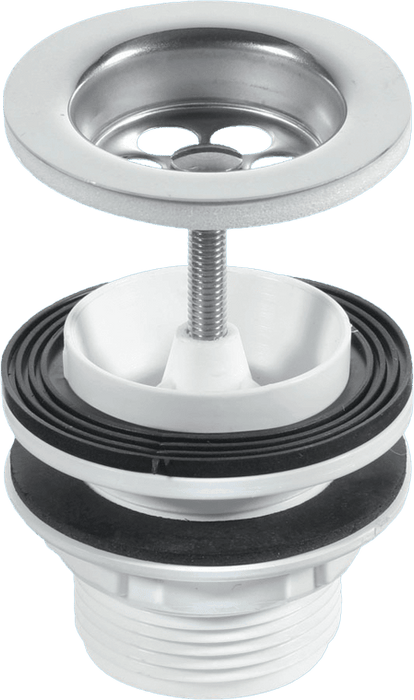 McAlpine BSW11PC 1.25" Basin Waste with Chain - Getplumb