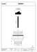 McAlpine BSW1PC 1¼" Centre Pin Basin Waste with Chain - Getplumb