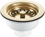 McAlpine BSWPVD Basket Strainer Waste Gold - Getplumb