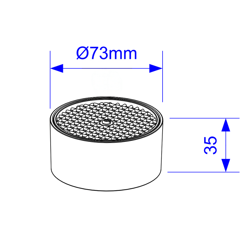 McAlpine CARBON-CAR Replacement Carbon Cartridge for MACFILTER - Getplumb