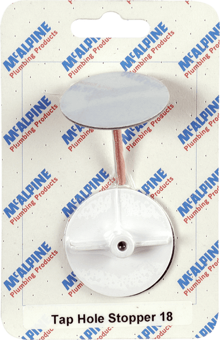 McAlpine CARD18 No.18 Handipak Tap Hole Stopper - Getplumb