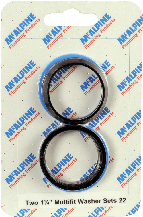 McAlpine CARD22 No.22 Handipak 2x 1.25" Washer Sets - Getplumb