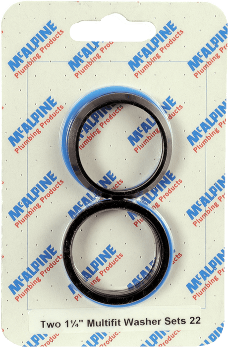 McAlpine CARD22 No.22 Handipak 2x 1.25" Washer Sets - Getplumb