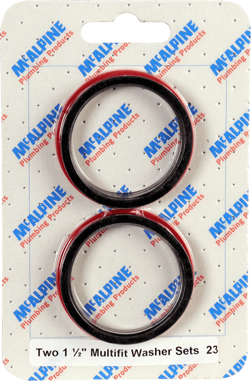McAlpine CARD23 No.23 Handipak 2x 1.5" Washer Sets - Getplumb