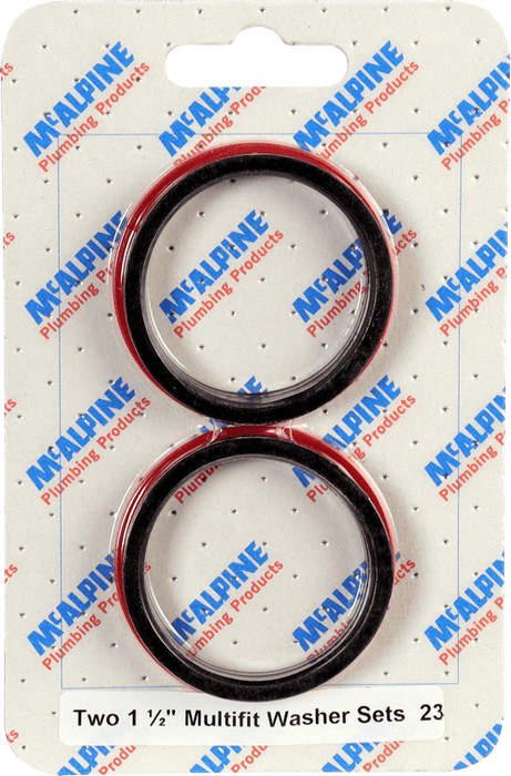 McAlpine CARD23 No.23 Handipak 2x 1.5" Washer Sets - Getplumb