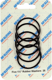 McAlpine CARD25 No.25 Handipak 5x 1.5" Rubber Washers - Getplumb