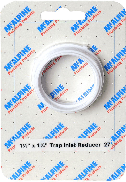 McAlpine CARD27 No.27 Handipak 1.5" x 1.25" Trap Inlet Reducer - Getplumb