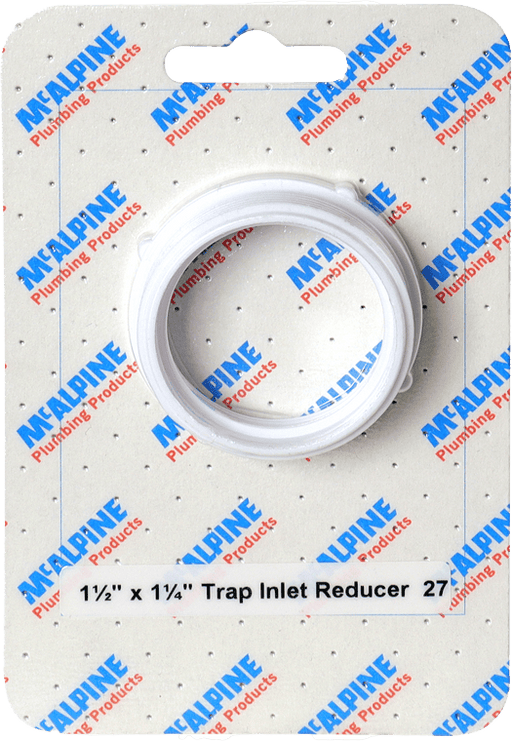 McAlpine CARD27 No.27 Handipak 1.5" x 1.25" Trap Inlet Reducer - Getplumb