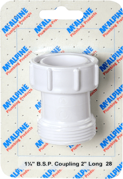 McAlpine CARD28 No.28 Handipak 1.25" BSP Coupling - Getplumb