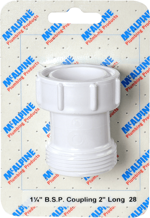 McAlpine CARD28 No.28 Handipak 1.25" BSP Coupling - Getplumb