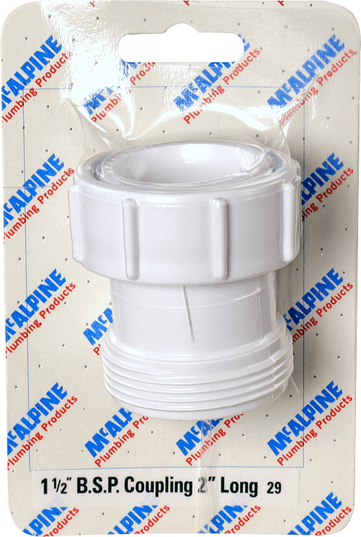 McAlpine CARD29 No.29 Handipak 1.5" BSP Coupling - Getplumb