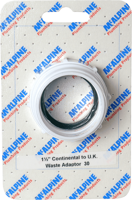 McAlpine CARD30 No.30 Handipak 1.5" ContxUK Waste Adaptor - Getplumb