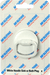 McAlpine CARD9 No.9 Handipak White Handle Sink or Bath Plug - Getplumb