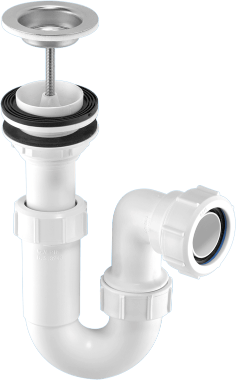 McAlpine CBASIN2 1.25" Contract P Trap and Waste - Getplumb