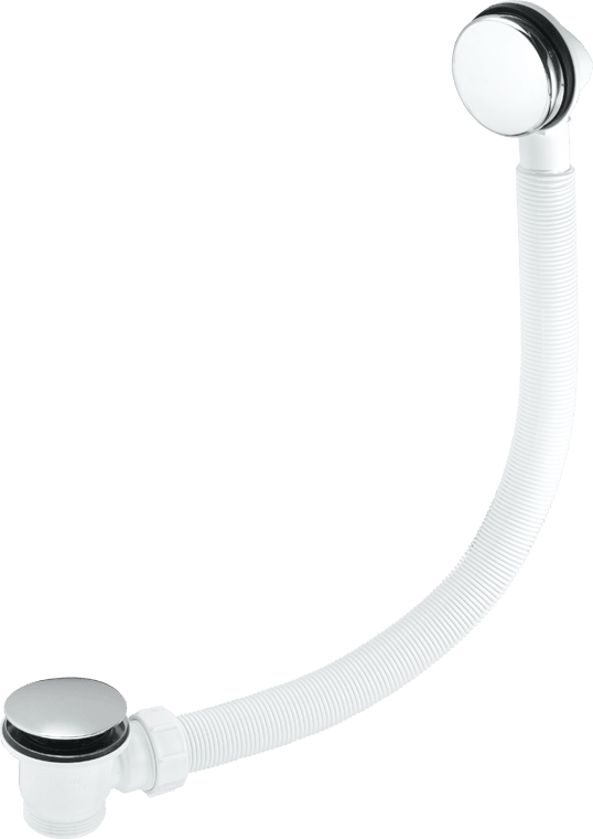 McAlpine CBWF70CB Spring Loaded Bath Waste with Overflow - Getplumb