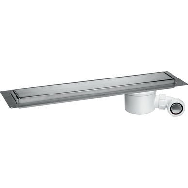McAlpine CD800B 800mm Brushed Finish Channel Drain - Getplumb
