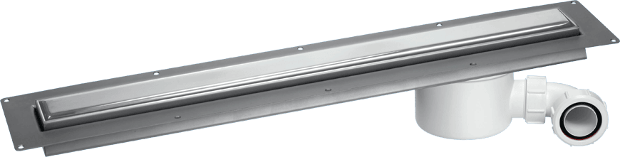 McAlpine CD800OP 800mm Polished Slimline Finish Channel Drain - Getplumb