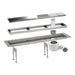 McAlpine CD800P 800mm Polished Finish Channel Drain for Wetrooms with Tileable Grate - Getplumb