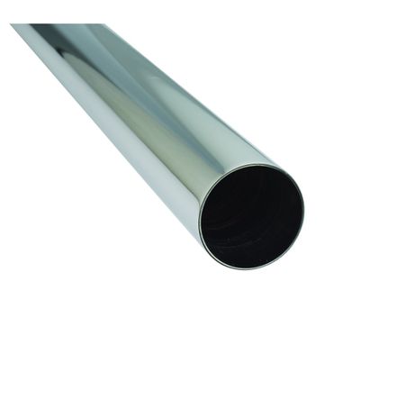 McAlpine Chrome Plated Brass Fittings Waste Pipe 42mm X 1M - PIPE42-1000-CB - Getplumb