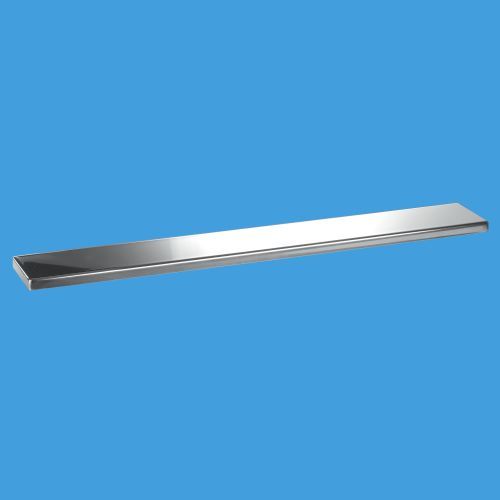 McAlpine COV600P 600mm Polished Finish Channel Drain Cover Plate - Getplumb