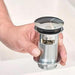 McAlpine CW60CB Spring Loaded Basin Waste Slotted - Getplumb
