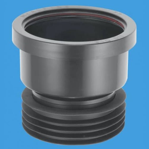 McAlpine DC1BL 110mm Drain Connector Black - Getplumb