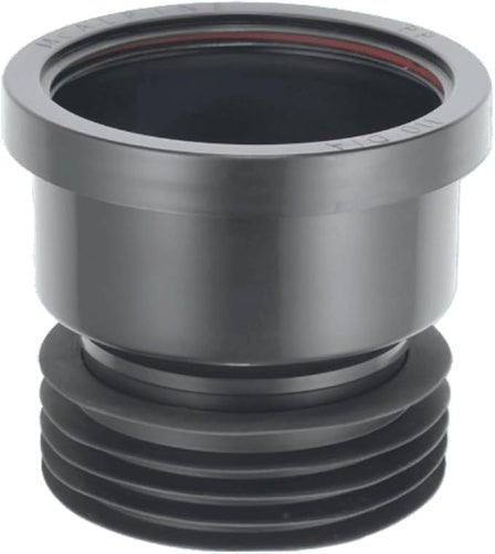 McAlpine DC1BL 110mm Drain Connector Black - Getplumb
