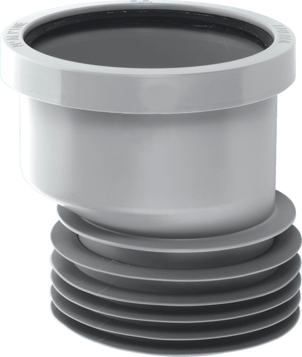 McAlpine DC1GROS 110mm Offset Drain Connector Grey - Getplumb