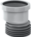 McAlpine DC1GROS 110mm Offset Drain Connector Grey - Getplumb