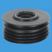 McAlpine DC2BL rubber drain connector for 1.1/4" & 1.1/2" waste - Getplumb