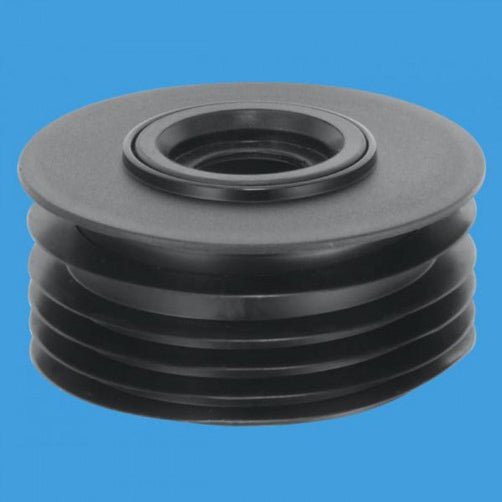 McAlpine DC2BL rubber drain connector for 1.1/4" & 1.1/2" waste - Getplumb