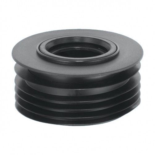 McAlpine DC2BL rubber drain connector for 1.1/4" & 1.1/2" waste - Getplumb