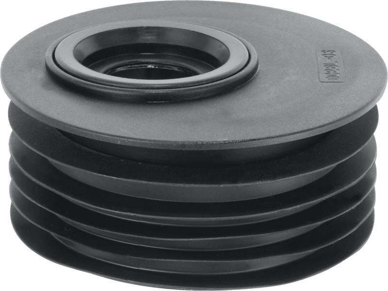 McAlpine DC3BLOS Drain Connector 4" x 2" Offset Reducer Black - Getplumb
