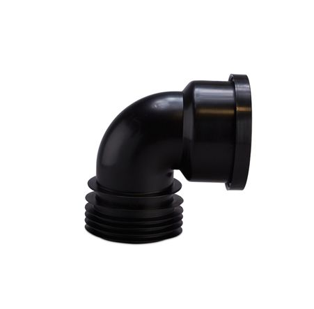 McAlpine DC90BL 90 Degree Drain Connector Black - Getplumb