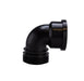 McAlpine DC90BL 90 Degree Drain Connector Black - Getplumb
