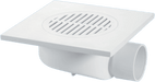 McAlpine FD90T6WH Untrapped Floor Gulley White - Getplumb
