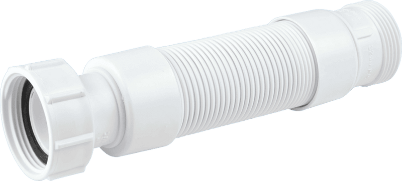 McAlpine Flex - JKS Flexible Fitting - BSP Coupling Nut x BSP Male Thread - Getplumb