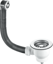 McAlpine FMBSWSS85 Mini Basket Strainer Waste with Overflow - Getplumb