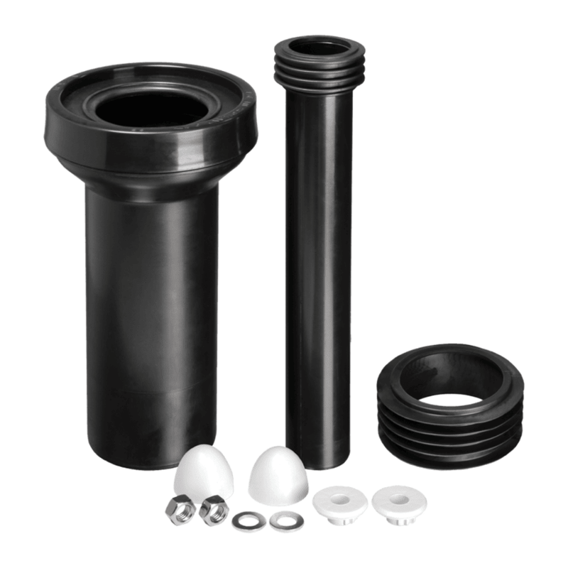 McAlpine FPKIT - 3 Universal WC Frame Inlet & Outlet Connector Kit Wall Hung Toilet Pan - Getplumb